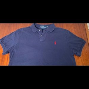 Ralph Lauren Polo Shirt, Lovingly-Worn, Med.